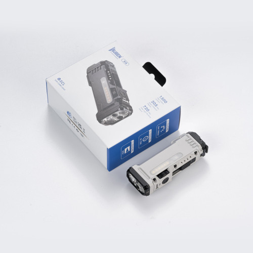 WUBEN X4 1500 流明 USB-C 多功能電筒 - 白色 — 官方產品圖片 34