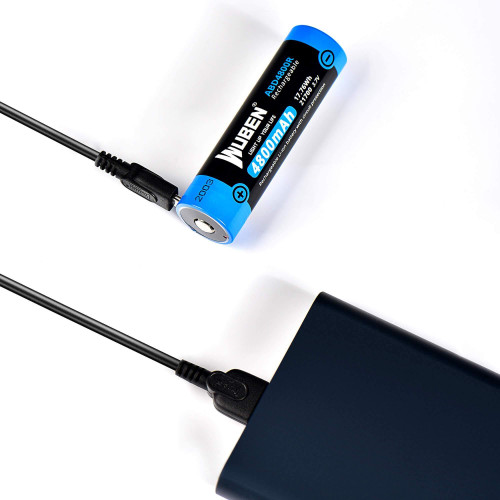 WUBEN ABD4800R 21700 4800mAh 充電鋰電池（單顆） — 官方產品圖片 02