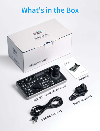 FEELWORLD KBC20 包裝及隨附配件