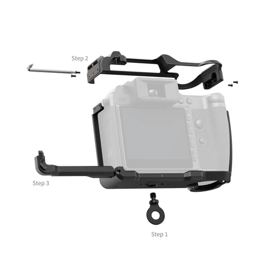 SmallRig 5929 Modular Cage for Hasselblad X2D II 100C / X2D 100C 模組化相機框 (黑色) product image 6