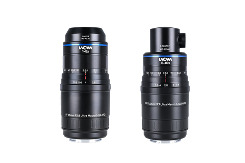 LAOWA 老蛙 Aksen 45mm＋17.5mm APO 雙鏡超微距套裝（同軸照明版） - L Mount 商品主圖