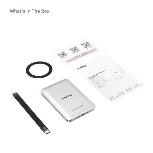 SmallRig 6292 5-in-1 Multifunctional Magnetic Portable SSD 1TB 磁吸外置硬碟 25