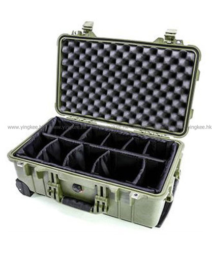 Pelican 1510 WD Green 軟墊間隔器材安全箱 主圖