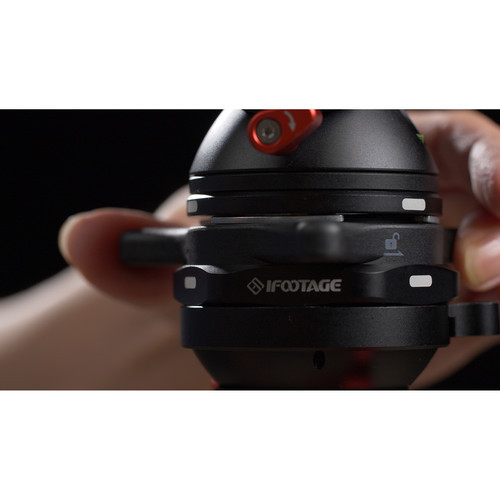 iFootage Seastars Q1 Quick Release Plate Top & Base Plate Set