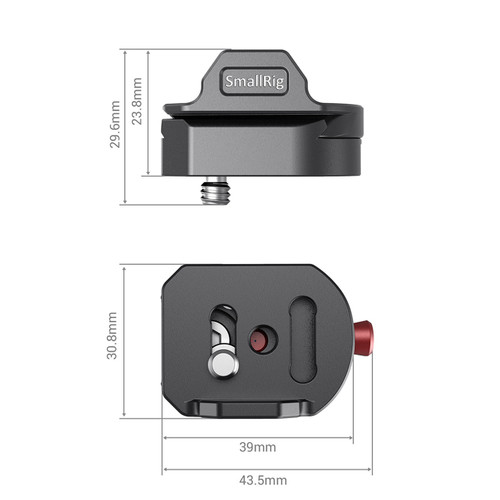 SmallRig Universal Quick Release Mounting Kit for Wireless TX and RX BSW2482