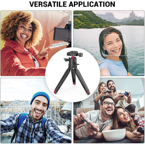 SmallRig Tabletop Mini Tripod with Panoramic Ball Head BUT2664