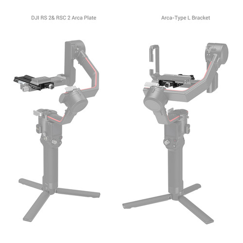 SmallRig Quick Release Plate with Arca-Swiss for DJI RS 2/RSC 2/Ronin-S 3061