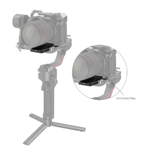 SmallRig Quick Release Plate with Arca-Swiss for DJI RS 2/RSC 2/Ronin-S 3061