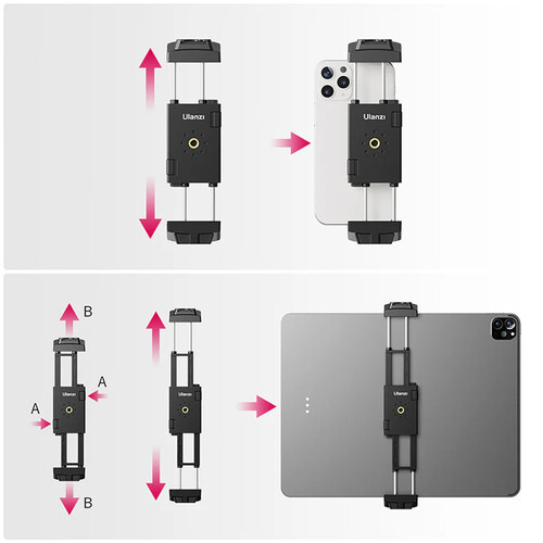 Ulanzi ST-29 Tripod Mount for Smartphone and Tablet 手機平板通用支架