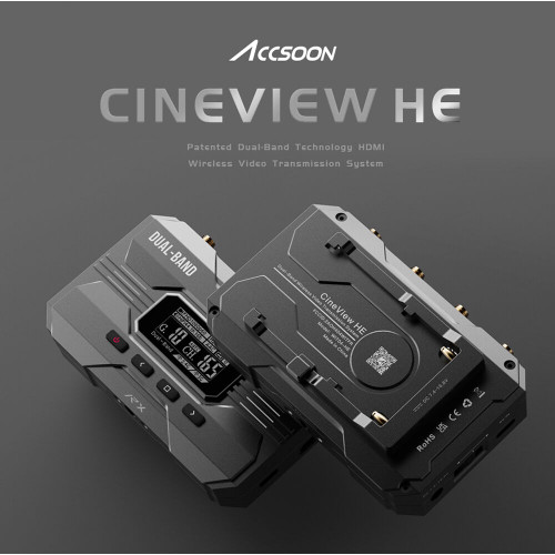 Accsoon CineView HE Wireless Video Transmitter & Receiver Kit 無線圖傳