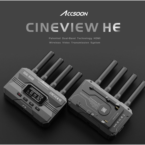 Accsoon CineView HE Wireless Video Transmitter & Receiver Kit 無線圖傳
