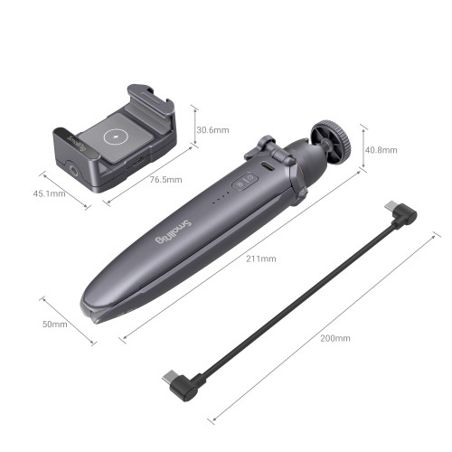 SmallRig Charging Tripod 3108 內置充電三腳架