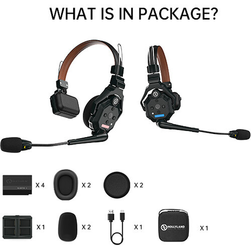 Hollyland Solidcom C1 Pro-2S Wireless Intercom System 頭戴一體式無線對話系統
