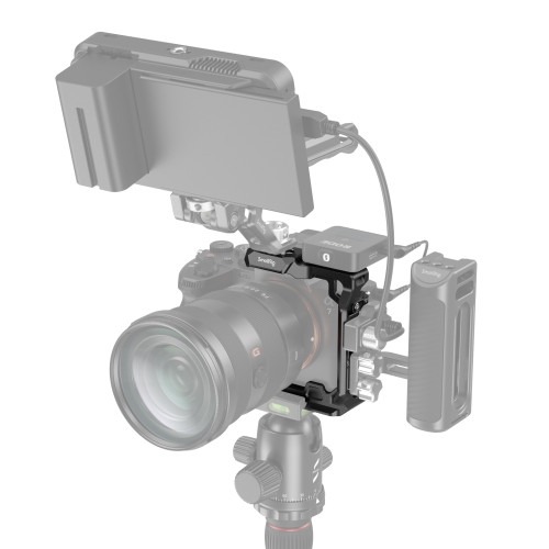SmallRig Camera Half Cage for Sony Alpha 7R V/Alpha 7 IV/Alpha 7S III/Alpha 1/Alpha 7R IV 3639
