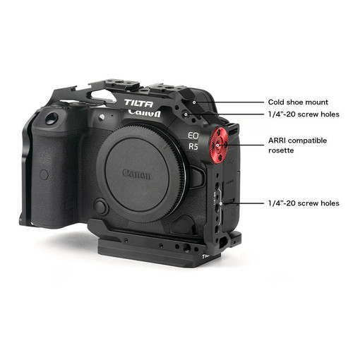 Tilta TA-T22-FCC-B-V2 Camera Cage for Canon R5/R6 V2 - Black