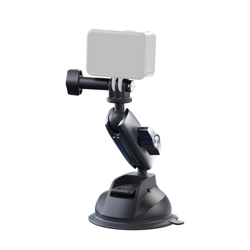 Telesin TE-SUC-010 Aluminum Alloy Camera Suction Cup Mount 運動相機吸盤支架