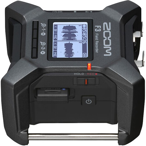 Zoom F3 2-Input 32-Bit Field Recorder 便攜錄音機- Yingkee Photo