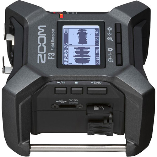 Zoom F3 2-Input 32-Bit Field Recorder 便攜錄音機- Yingkee Photo