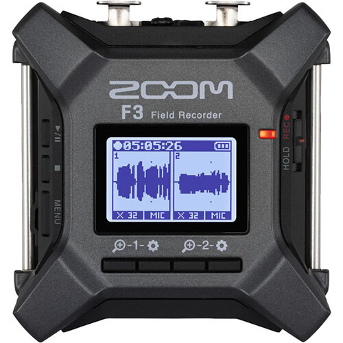 【未使用品】ZOOM F3 FIELD RECORDER Zoom F3 2-Input 32-Bit Field Recorder 便攜錄音機- Yingkee Photo