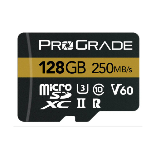 ProGrade Digital microSDXC UHS-II V60 Memory Card 250MBps 記憶卡