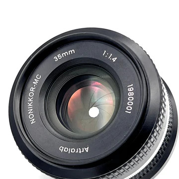 Artralab Nonikkor-MC 35mm f1.4 (Full Frame) 1980's Nikon Z mount Artralab Nonikkor-MC 35mm f1.4 (Full Frame) 1980's Nikon Z mount