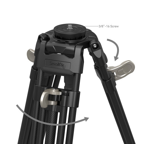 SmallRig 4167 FreeBlazer Heavy-Duty Carbon Fiber Tripod