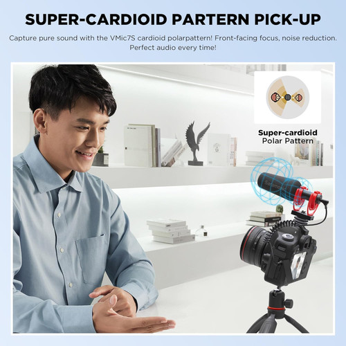 Saramonic Vmic7S Super-Cardiod Shotgun Microphone 超心型指向收音咪