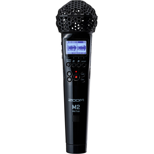 Zoom M3 MicTrak Stereo Shotgun Microphone and Recorder 收音
