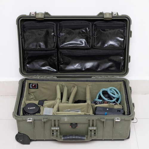 A-MoDe LID1519MC7 Mesh Lid Organizer for Pelican1510 1535 Nanuk935  整理袋