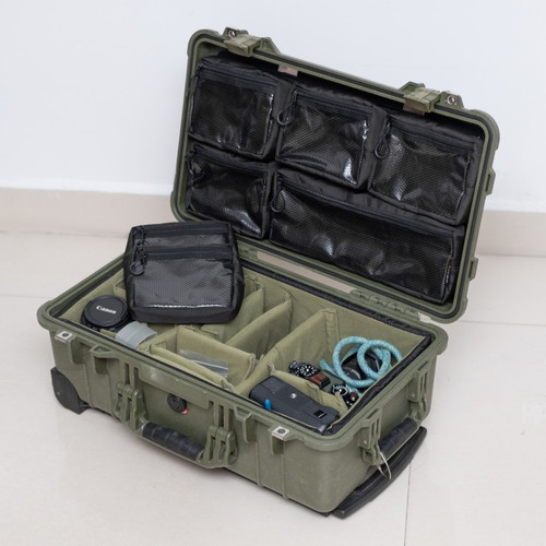 A-MoDe LID1519MC7 Mesh Lid Organizer for Pelican1510 1535 Nanuk935  整理袋