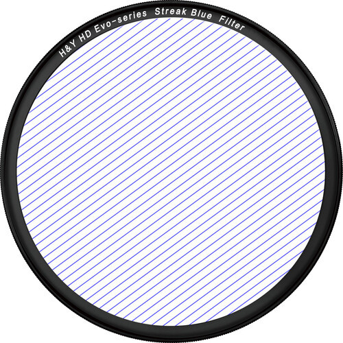 H&Y Evo-Series Magnetic Streak-Blue Filter 磁吸式藍色線條濾鏡 67mm