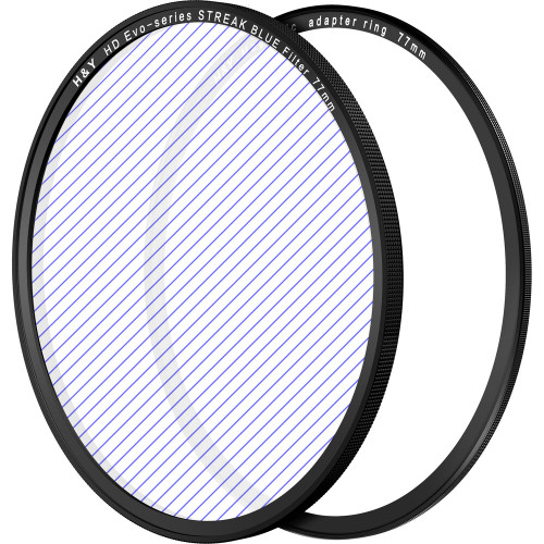 H&Y Evo-Series Magnetic Streak-Blue Filter 磁吸式藍色線條濾鏡 67mm