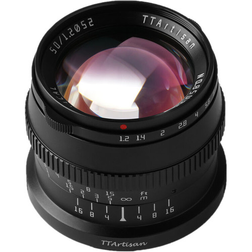 TTArtisan 銘匠 50mm F1.2 APS-C Lens 鏡頭 (Canon RF 黑色) 主圖