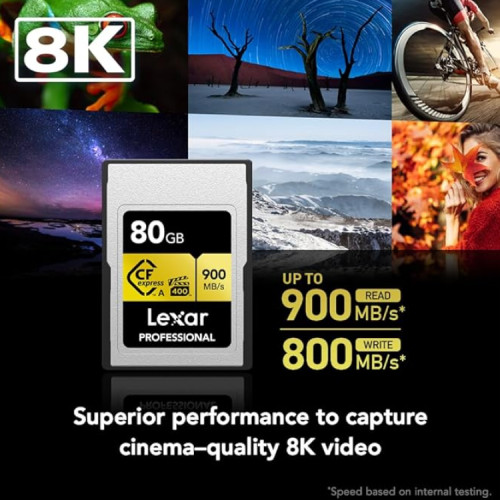 Lexar Professional CFexpress Type A Card Gold Series 記憶卡