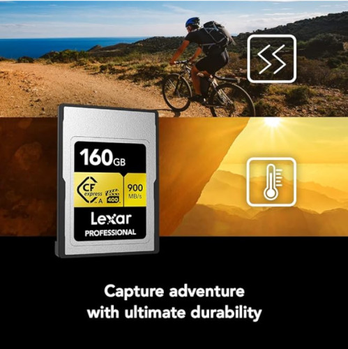 Lexar Professional CFexpress Type A Card Gold Series 160GB 記憶卡