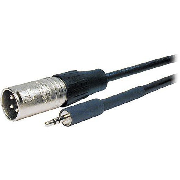 XLR (M) to 3.5mm TRS (M) 1m cable