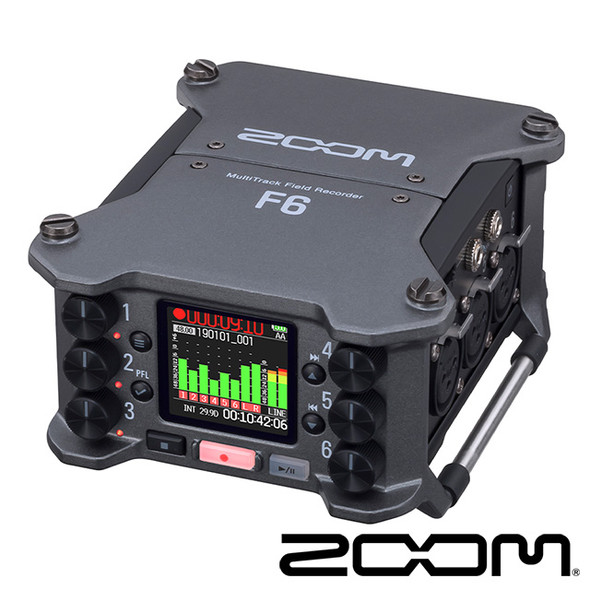 ZOOM F6 Multitrack Field Recorder 多軌錄音機