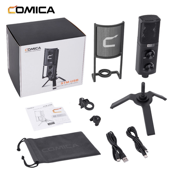 Comica STM-USB Microphone 專業電容直播收音咪