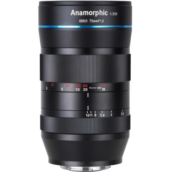 Sirui 75mm F1.8  Anamorphic 1.33x Lens for MFT Mount 變形電影鏡頭
