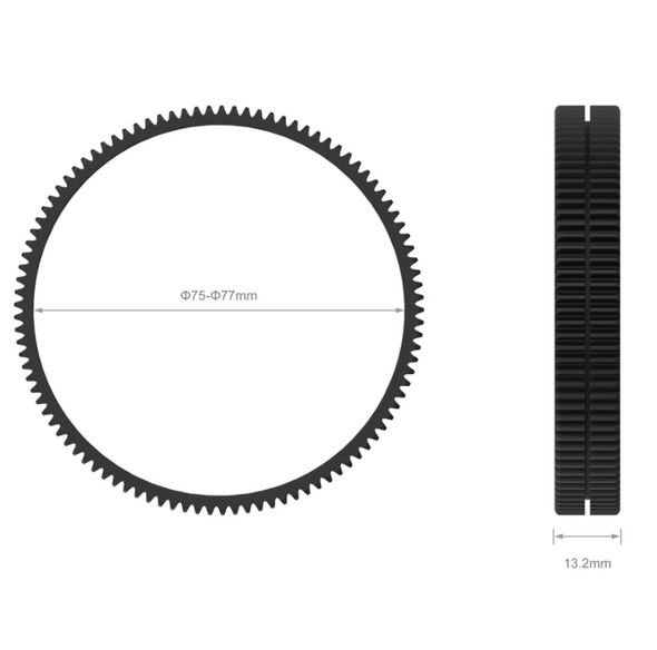 SmallRig Φ75-Φ77 Seamless Focus Gear Ring 3294