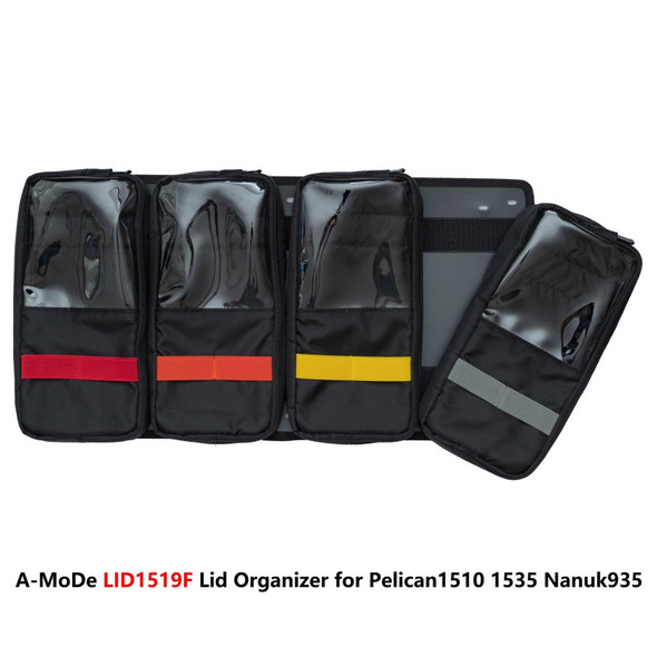 A-MoDe LID1519F Flash Lid Organizer for Pelican 1510 1535 Nanuk935 閃光燈專用整理袋