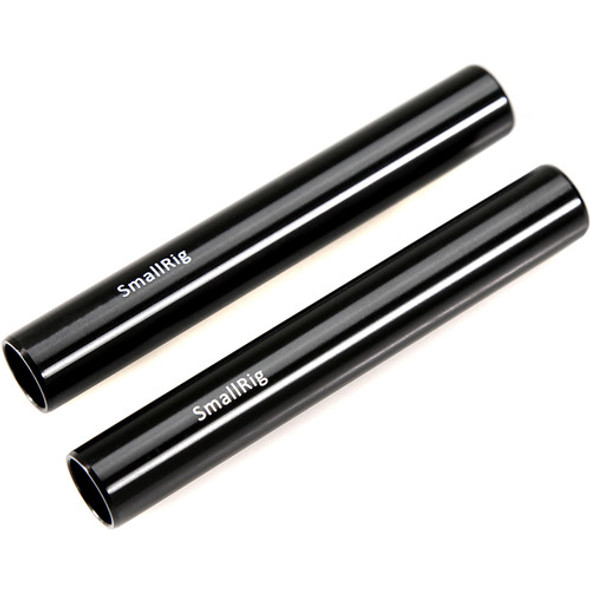 SmallRig Aluminum Alloy Pair of 15mm Rods (M12-4inch) 1049