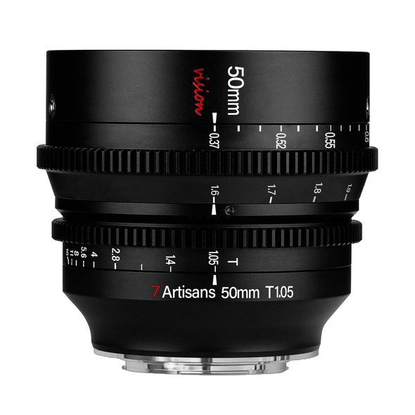 七工匠 7artisans 50mm T1.05 Sony E Mount Cine Lens 電影鏡頭