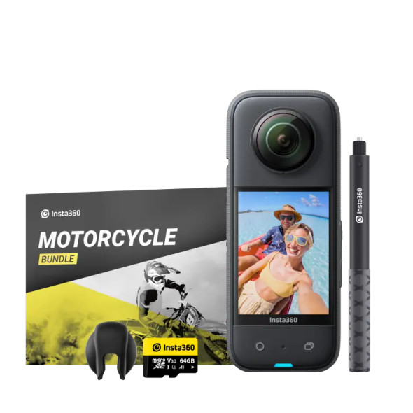 Insta360 ONE X3 Action Cam Motorcycle Kit 全景攝錄機機車套餐
