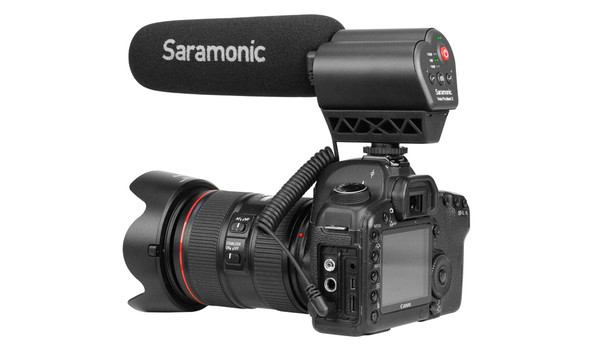 Saramonic Vmic Pro Mark II on-camera condenser shotgun microphone