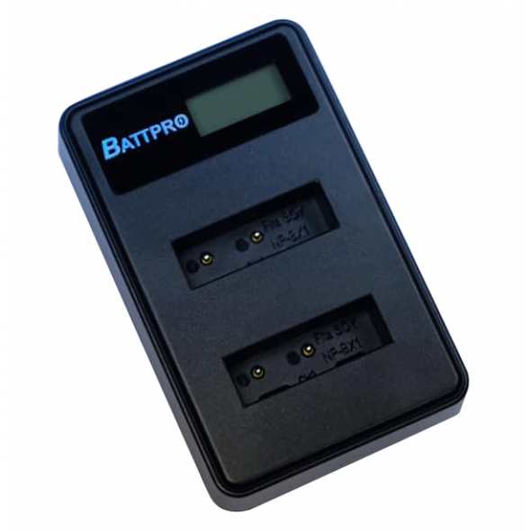 BattPro Sony NP-BX1 雙位電  Dual USB Charger 充電器 