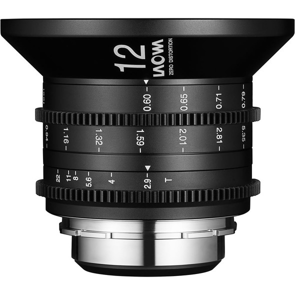 Laowa 老蛙 12mm T2.9 Zero-D Cine Lens 零變形電影鏡頭 Arri PL