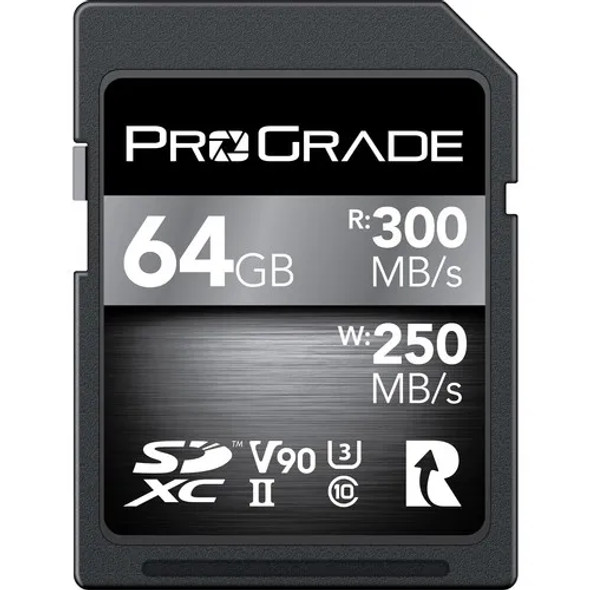 ProGrade Digital SDXC UHS-II V90 Cobalt 記憶卡256GB