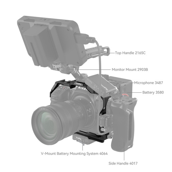 SmallRig Cage for Nikon Z6/ Nikon Z7 Camera 2243