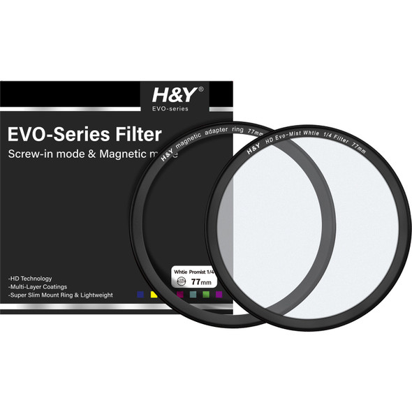 H&Y Evo-Series White Mist 1/4 Filter 白柔濾鏡 72mm